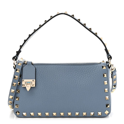 VALENTINO Blue Leather Handbag