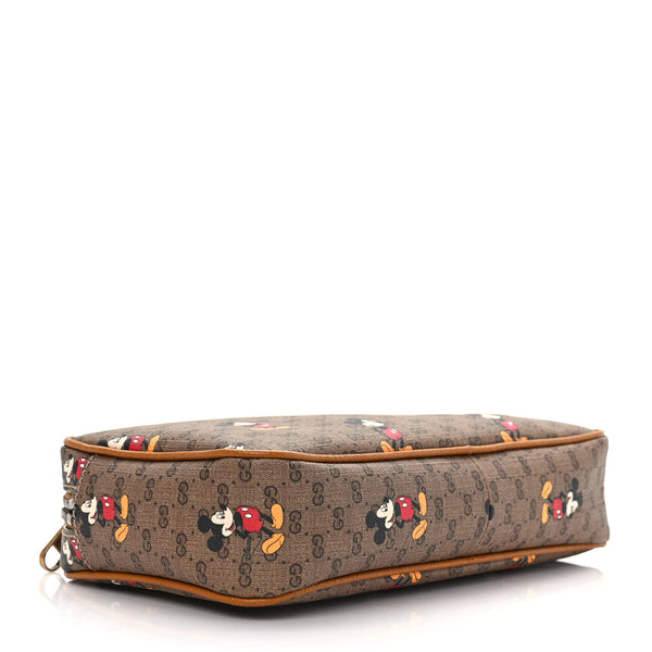 GUCCI x Disney Brown Monogram Belt Bag